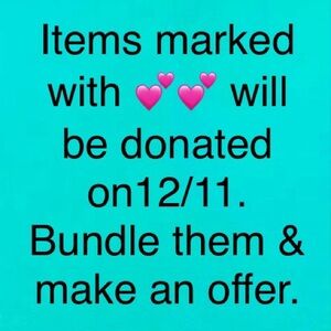 x💕💕Bundle & Make an Offer for Holiday Savings!!